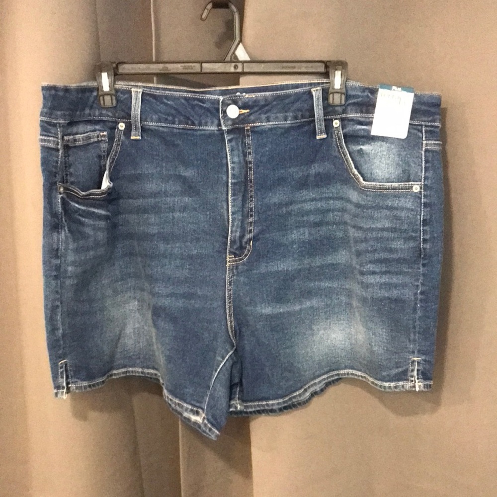 Blue Denim Shorts